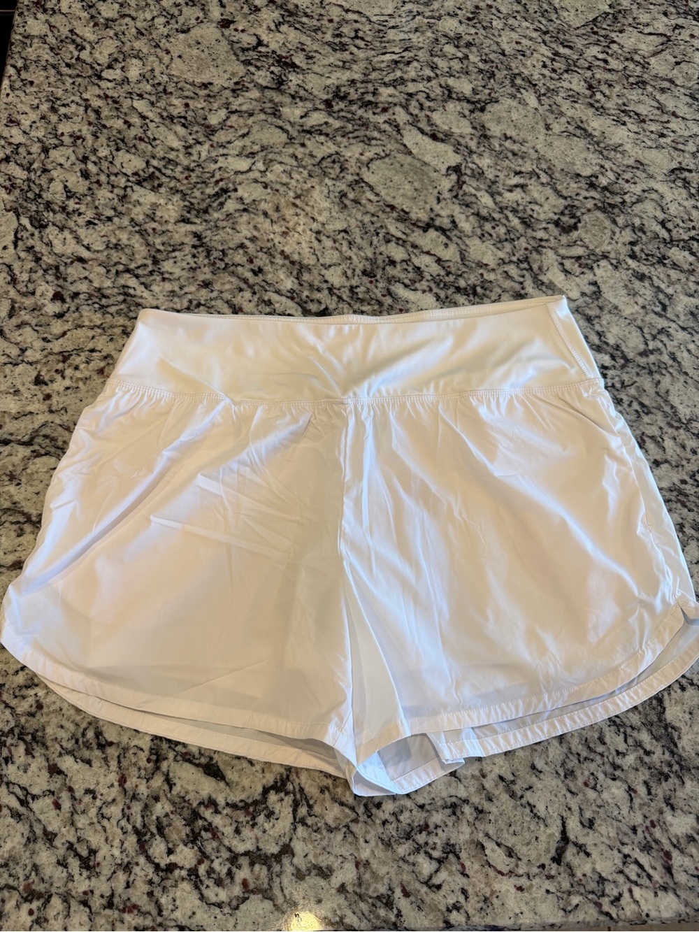 Spyder active Women’s White Athletic Shorts - Lightweight Performance large